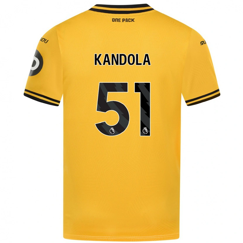 Danxen Kvinder Kam Kandola #51 Gul Hjemmebane Spillertrøjer 2024/25 Trøje T-Shirt