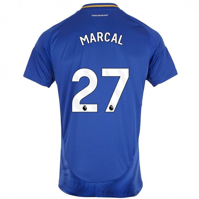 Danxen Kvinder Wanya Marçal #27 Blå Hvid Hjemmebane Spillertrøjer 2024/25 Trøje T-Shirt