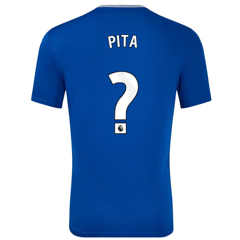 Danxen Kvinder Shea Pita #0 Blå Med Hjemmebane Spillertrøjer 2024/25 Trøje T-Shirt