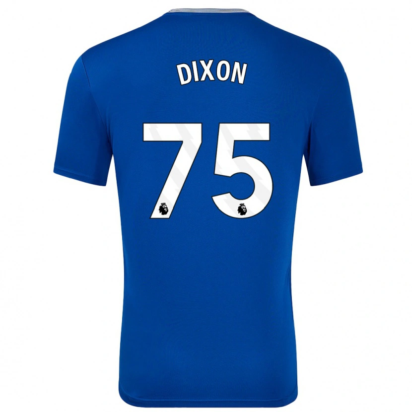 Danxen Kvinder Roman Dixon #75 Blå Med Hjemmebane Spillertrøjer 2024/25 Trøje T-Shirt