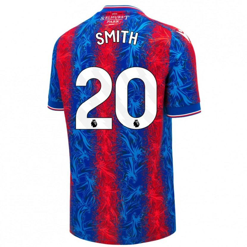 Danxen Kvinder Hope Smith #20 Røde Blå Striber Hjemmebane Spillertrøjer 2024/25 Trøje T-Shirt