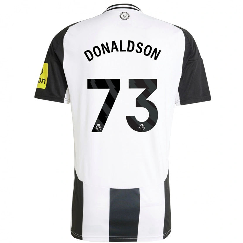Danxen Kvinder Josh Donaldson #73 Hvid Sort Hjemmebane Spillertrøjer 2024/25 Trøje T-Shirt