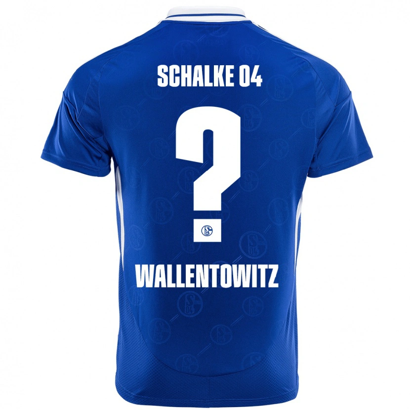 Danxen Kvinder Mika Wallentowitz #0 Kongeblå Hjemmebane Spillertrøjer 2024/25 Trøje T-Shirt