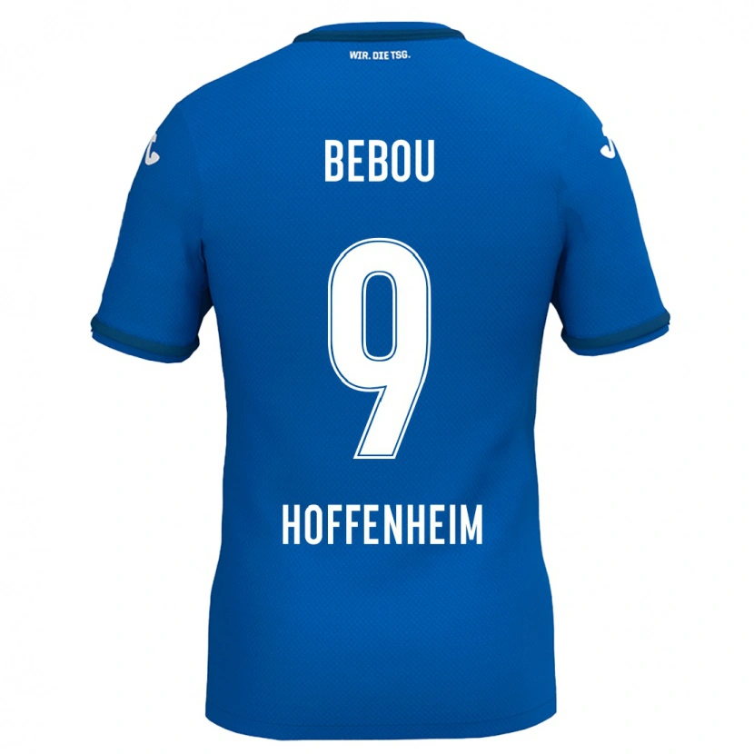 Danxen Kvinder Ihlas Bebou #9 Kongeblå Hjemmebane Spillertrøjer 2024/25 Trøje T-Shirt
