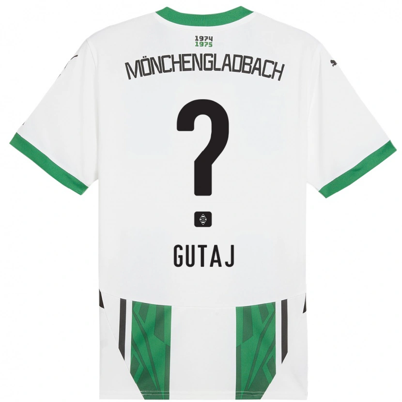 Danxen Kvinder Lindsay Gutaj #0 Hvid Grøn Hjemmebane Spillertrøjer 2024/25 Trøje T-Shirt