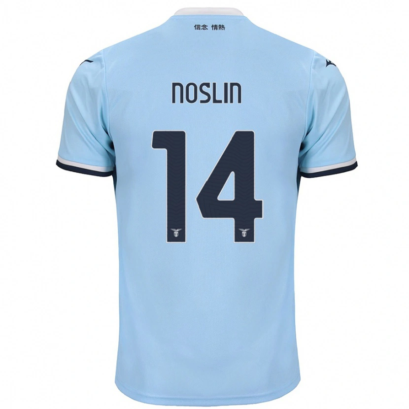 Danxen Kvinder Tijjani Noslin #14 Blå Hjemmebane Spillertrøjer 2024/25 Trøje T-Shirt