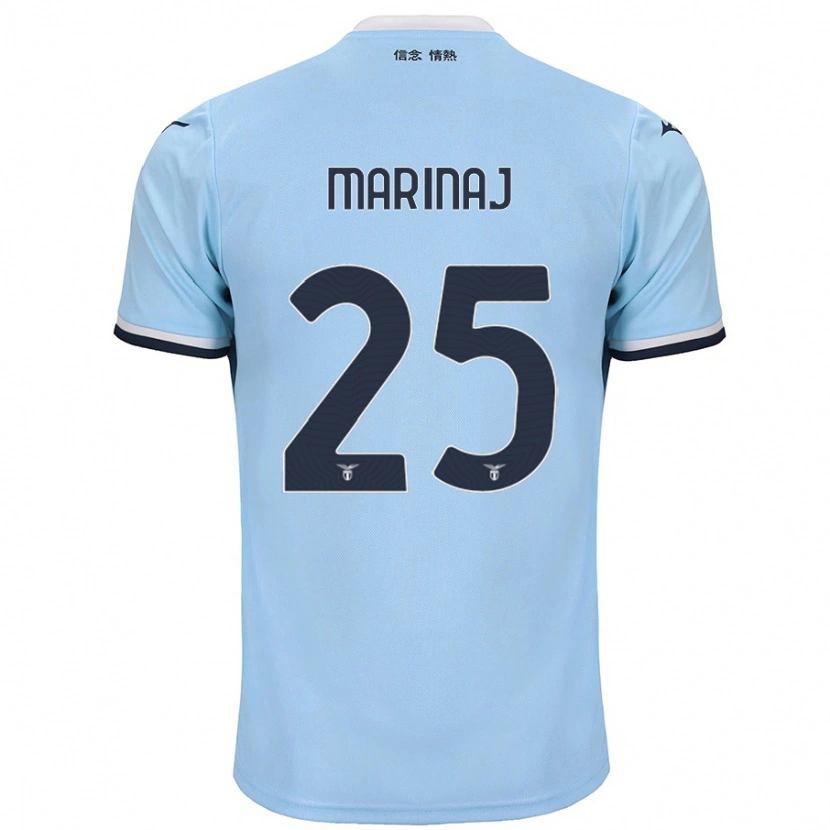 Danxen Kvinder Kledi Marinaj #25 Blå Hjemmebane Spillertrøjer 2024/25 Trøje T-Shirt