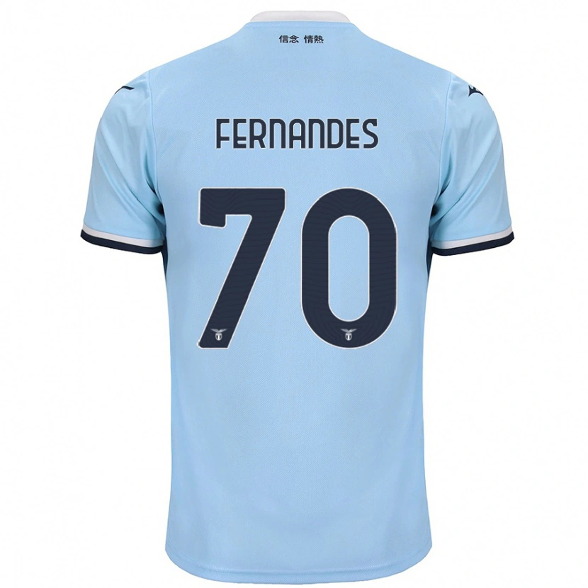Danxen Kvinder Saná Fernandes #70 Blå Hjemmebane Spillertrøjer 2024/25 Trøje T-Shirt