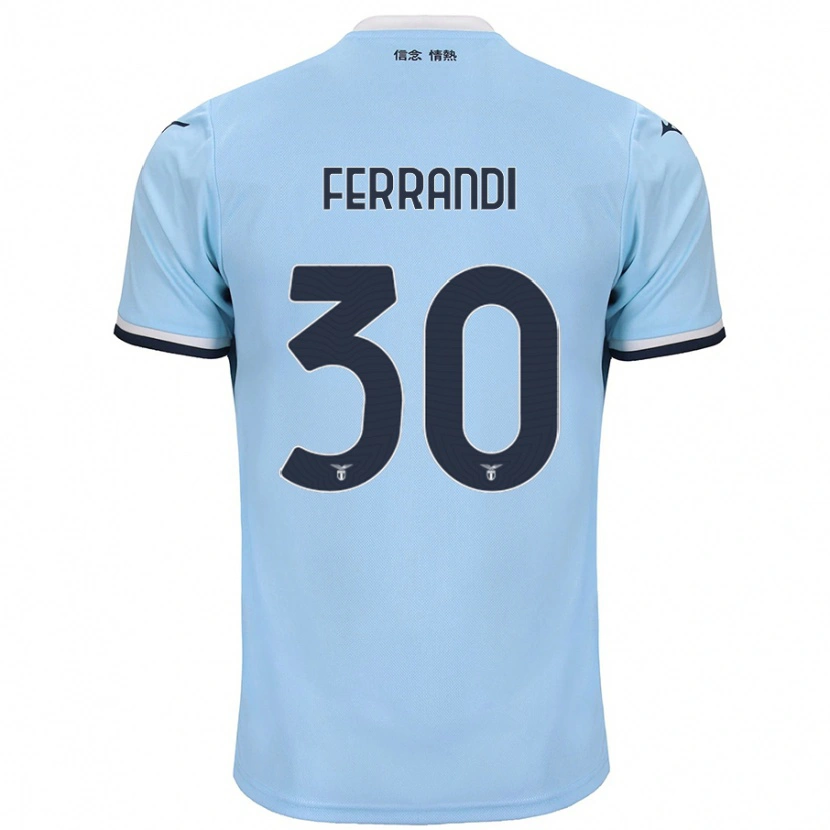Danxen Kvinder Giulia Ferrandi #30 Blå Hjemmebane Spillertrøjer 2024/25 Trøje T-Shirt