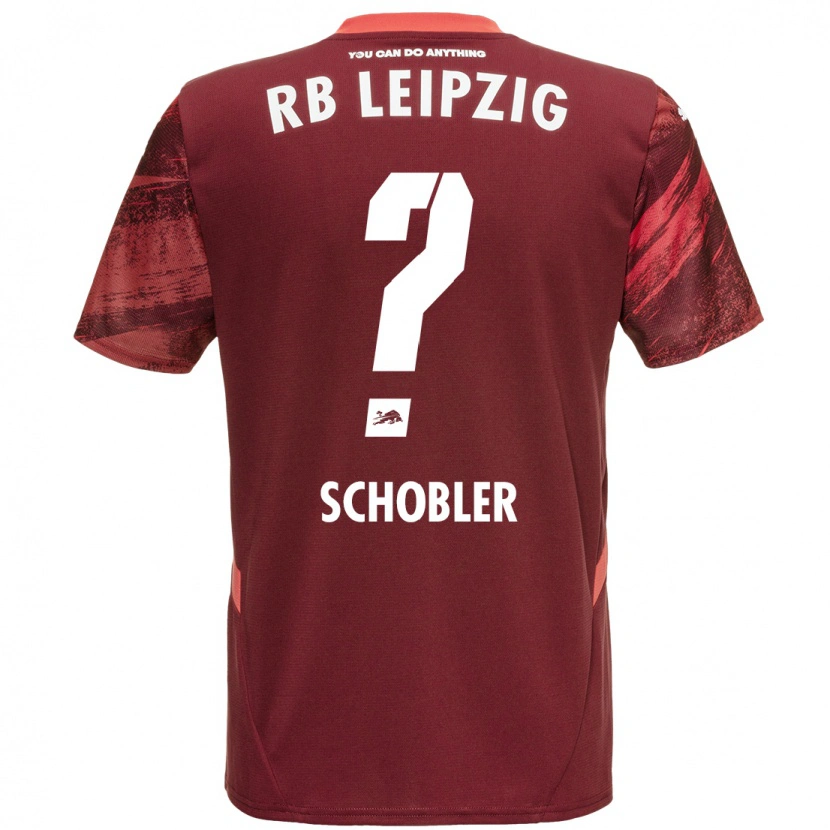 Danxen Kvinder Laurin Schößler #0 Bourgogne Udebane Spillertrøjer 2024/25 Trøje T-Shirt