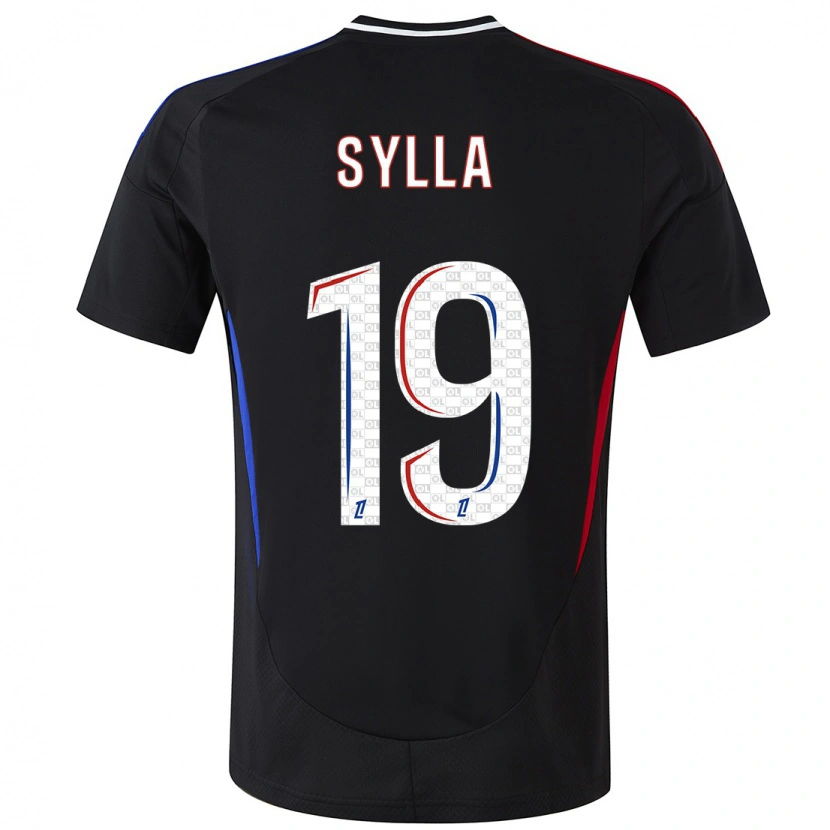 Danxen Kvinder Kysha Sylla #19 Sort Udebane Spillertrøjer 2024/25 Trøje T-Shirt