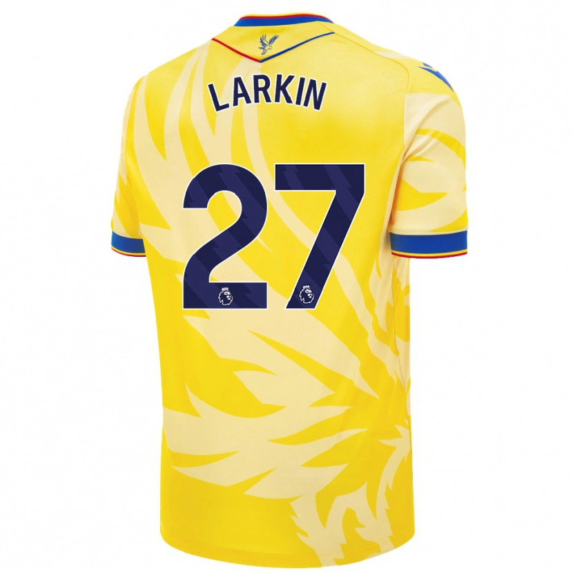 Danxen Kvinder Abbie Larkin #27 Gul Udebane Spillertrøjer 2024/25 Trøje T-Shirt
