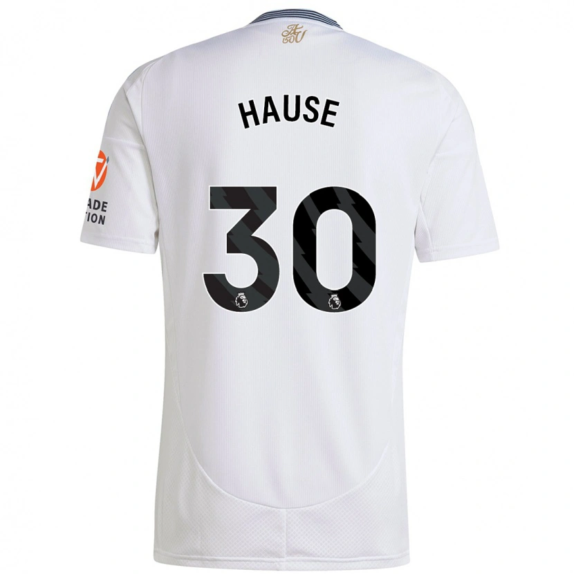 Danxen Kvinder Kortney Hause #30 Hvid Udebane Spillertrøjer 2024/25 Trøje T-Shirt