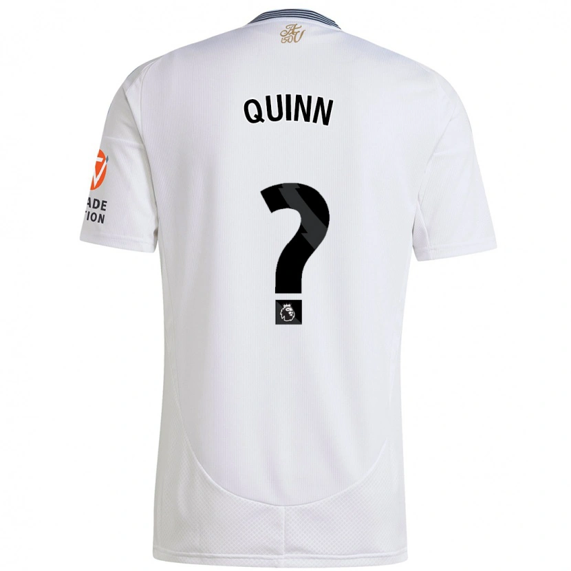 Danxen Kvinder Keilan Quinn #0 Hvid Udebane Spillertrøjer 2024/25 Trøje T-Shirt