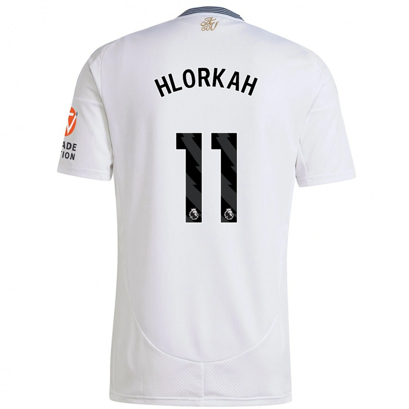 Danxen Kvinder Chantelle Boye-Hlorkah #11 Hvid Udebane Spillertrøjer 2024/25 Trøje T-Shirt
