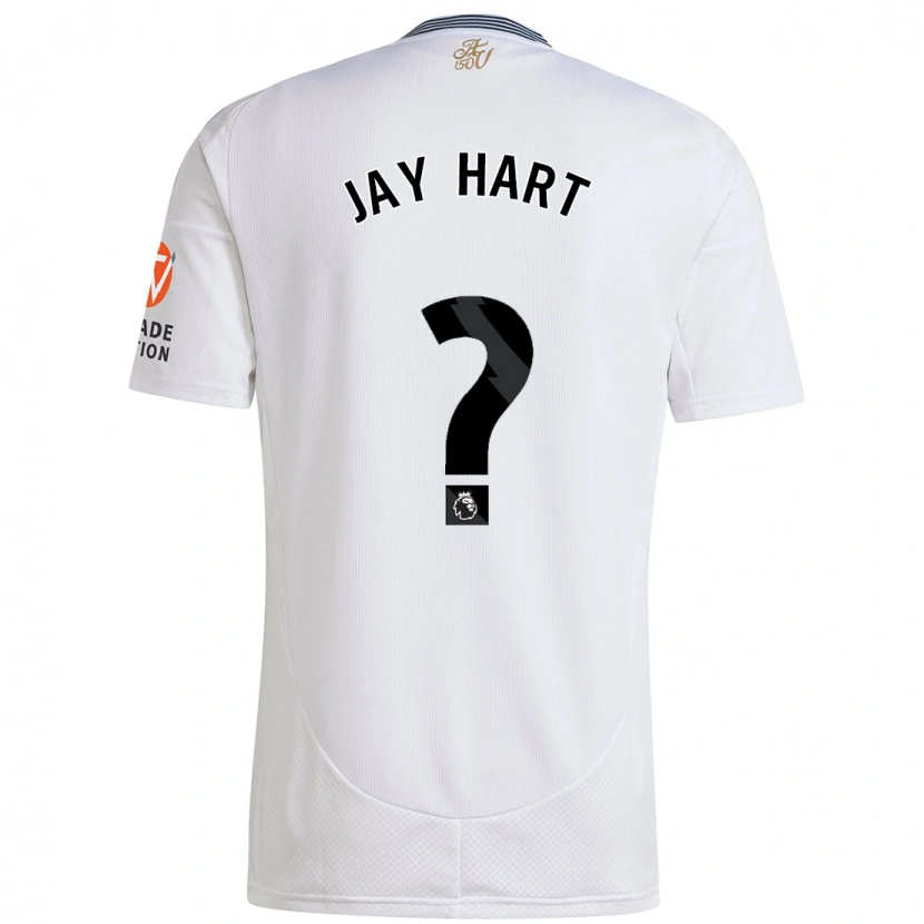 Danxen Kvinder Taylor Jay Hart #0 Hvid Udebane Spillertrøjer 2024/25 Trøje T-Shirt