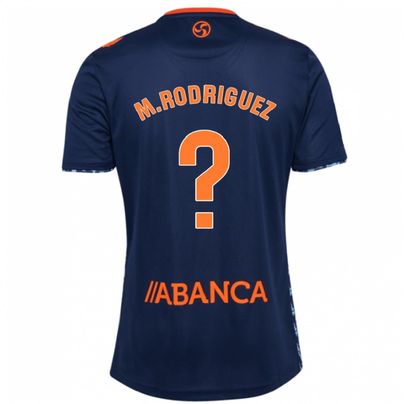 Danxen Kvinder Manu Rodríguez #0 Marineblå Udebane Spillertrøjer 2024/25 Trøje T-Shirt