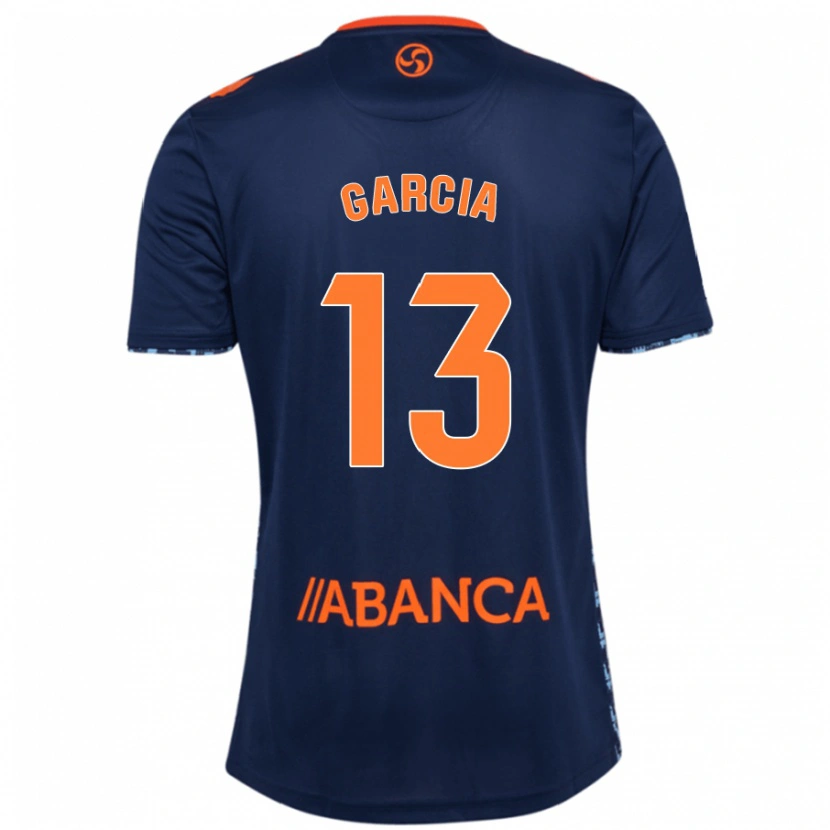 Danxen Kvinder Raúl García #13 Marineblå Udebane Spillertrøjer 2024/25 Trøje T-Shirt