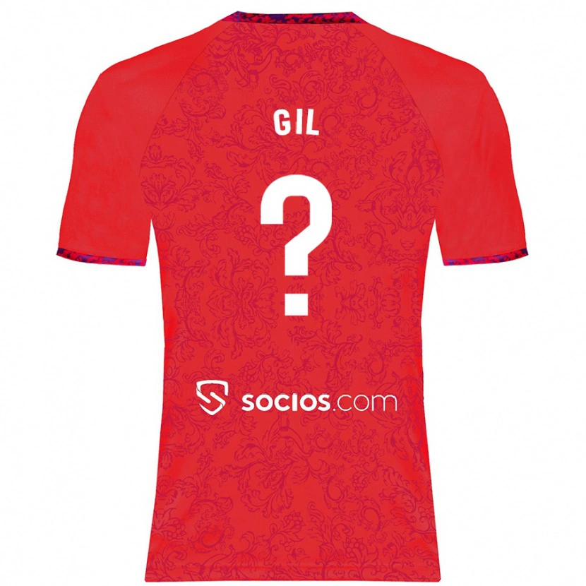 Danxen Kvinder Dani Gil #0 Rød Udebane Spillertrøjer 2024/25 Trøje T-Shirt