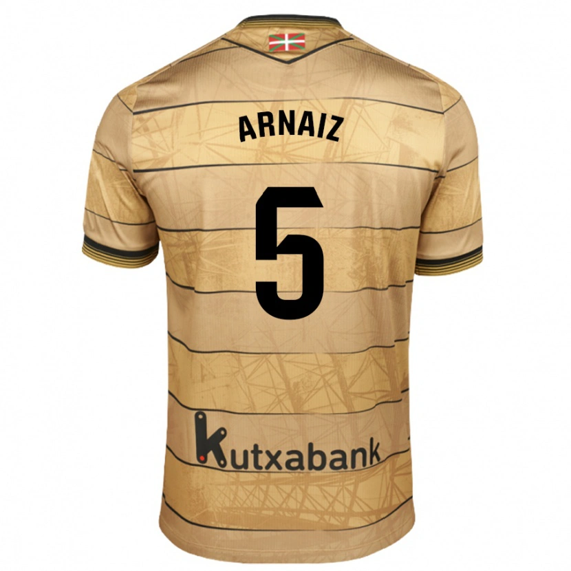 Danxen Kvinder Iris Arnaiz #5 Brun Udebane Spillertrøjer 2024/25 Trøje T-Shirt