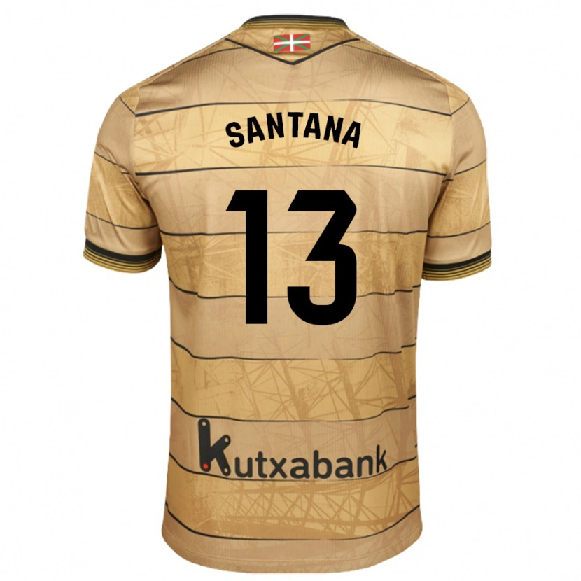 Danxen Kvinder Olatz Santana #13 Brun Udebane Spillertrøjer 2024/25 Trøje T-Shirt