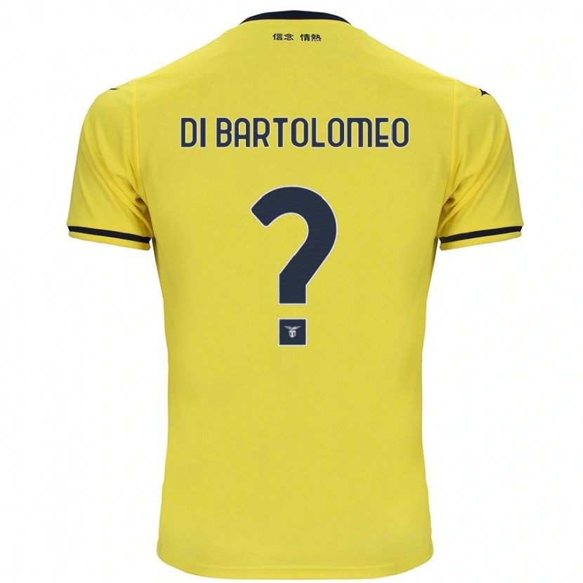 Danxen Kvinder Damiano Di Bartolomeo #0 Gul Udebane Spillertrøjer 2024/25 Trøje T-Shirt