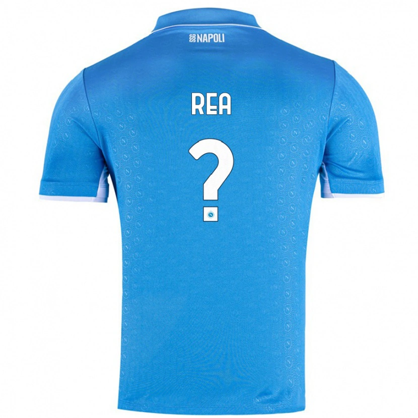 Danxen Børn Roberto Rea #0 Himmelblå Hjemmebane Spillertrøjer 2024/25 Trøje T-Shirt