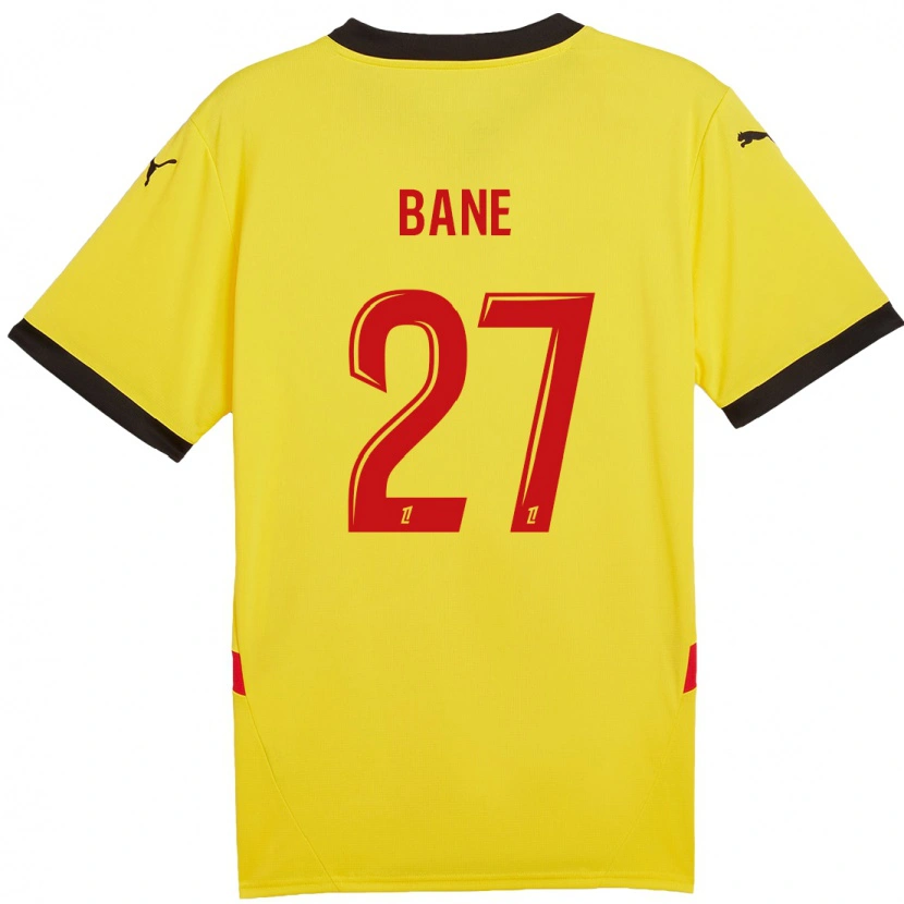 Danxen Børn Sidi Bane #27 Gul Rød Hjemmebane Spillertrøjer 2024/25 Trøje T-Shirt