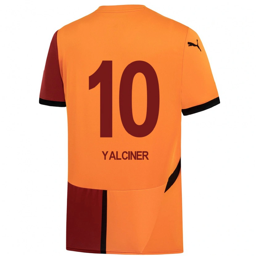 Danxen Børn İsmigül Yalçıner #10 Gul Rød Hjemmebane Spillertrøjer 2024/25 Trøje T-Shirt