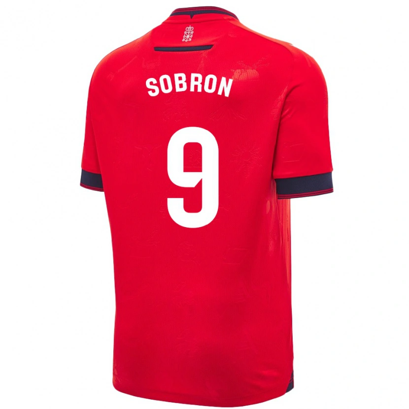 Danxen Børn Carmen Sobrón Olarte #9 Rød Hvid Hjemmebane Spillertrøjer 2024/25 Trøje T-Shirt