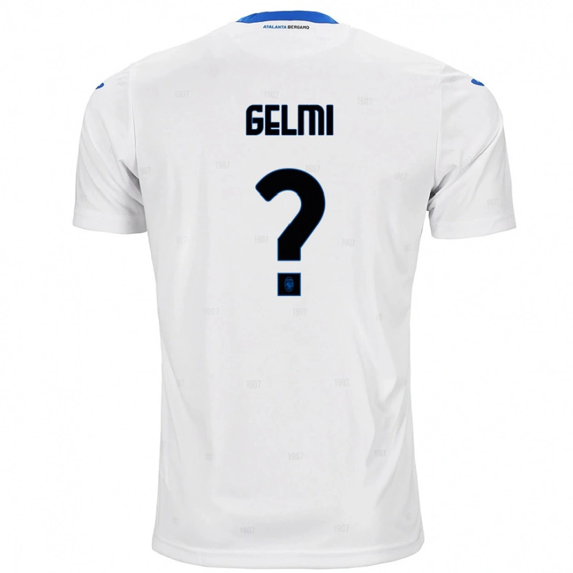 Danxen Børn Ludovico Gelmi #0 Hvid Udebane Spillertrøjer 2024/25 Trøje T-Shirt