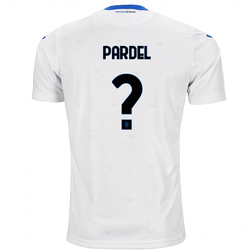 Danxen Børn Piotr Pardel #0 Hvid Udebane Spillertrøjer 2024/25 Trøje T-Shirt