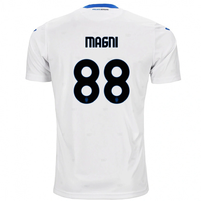 Danxen Børn Gloria Magni #88 Hvid Udebane Spillertrøjer 2024/25 Trøje T-Shirt