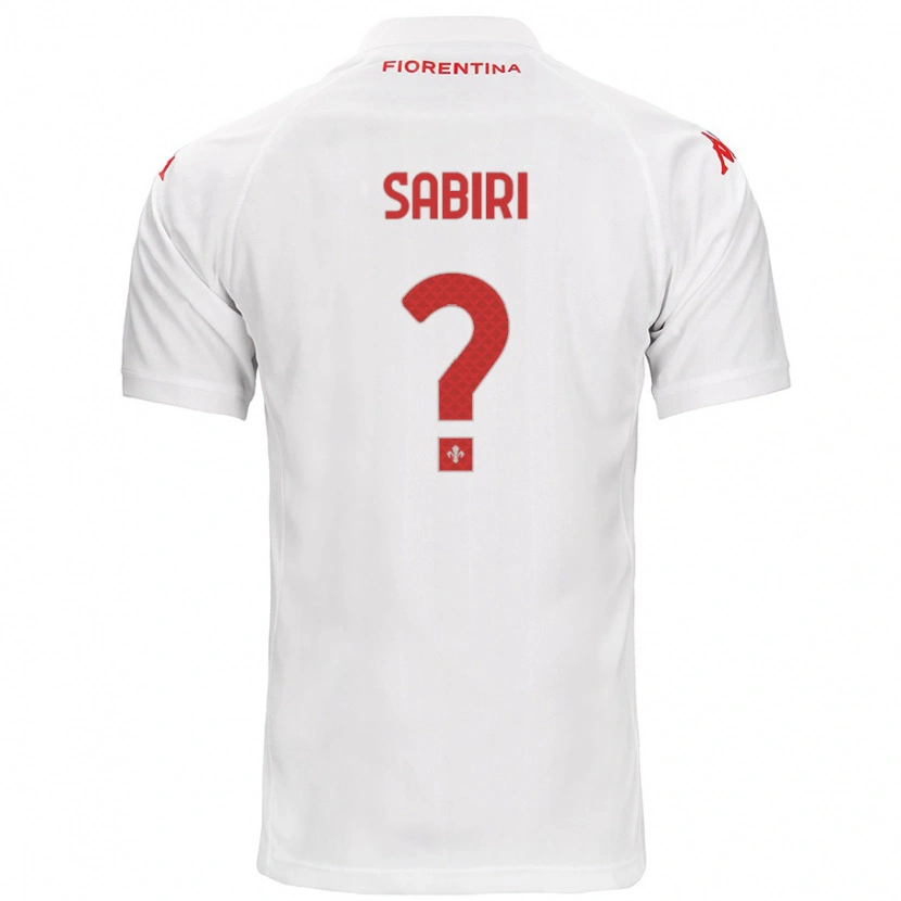 Danxen Børn Abdelhamid Sabiri #0 Hvid Udebane Spillertrøjer 2024/25 Trøje T-Shirt