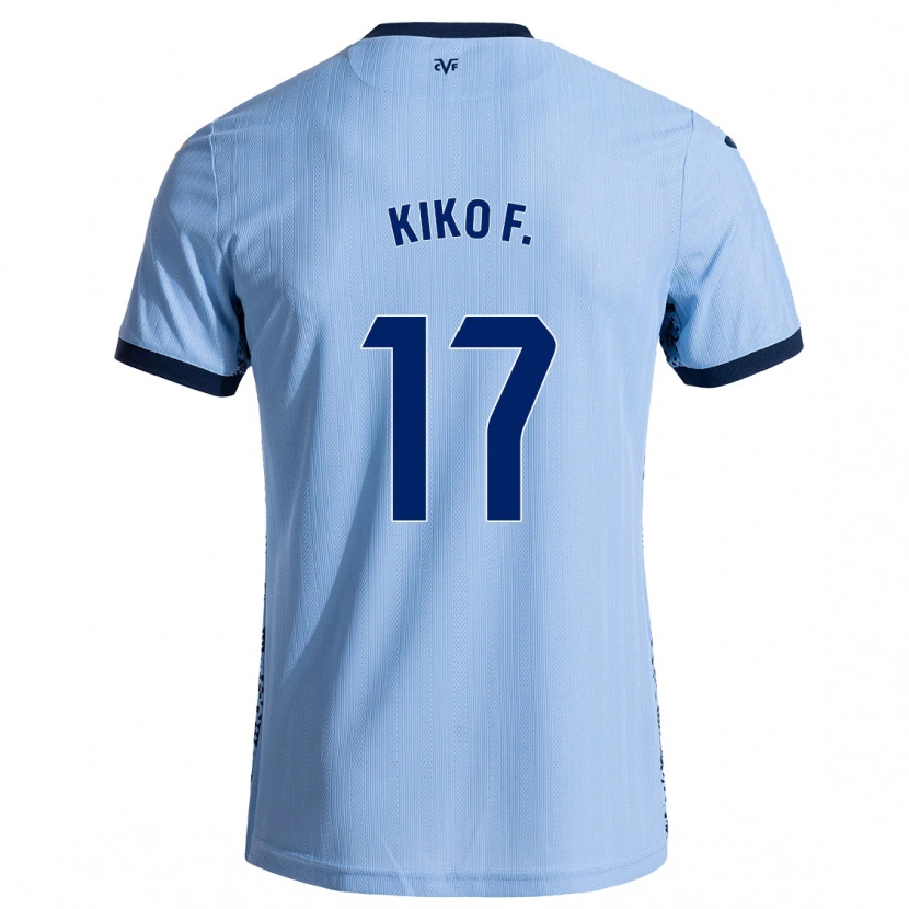 Danxen Børn Kiko Femenía #17 Himmelblå Udebane Spillertrøjer 2024/25 Trøje T-Shirt