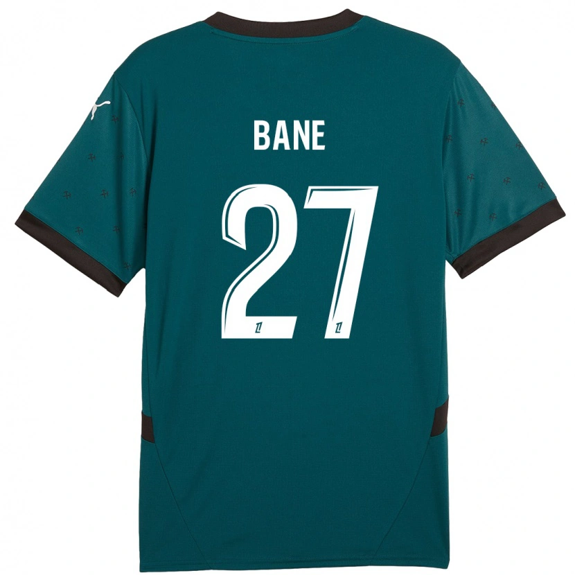 Danxen Børn Sidi Bane #27 Mørkegrøn Udebane Spillertrøjer 2024/25 Trøje T-Shirt