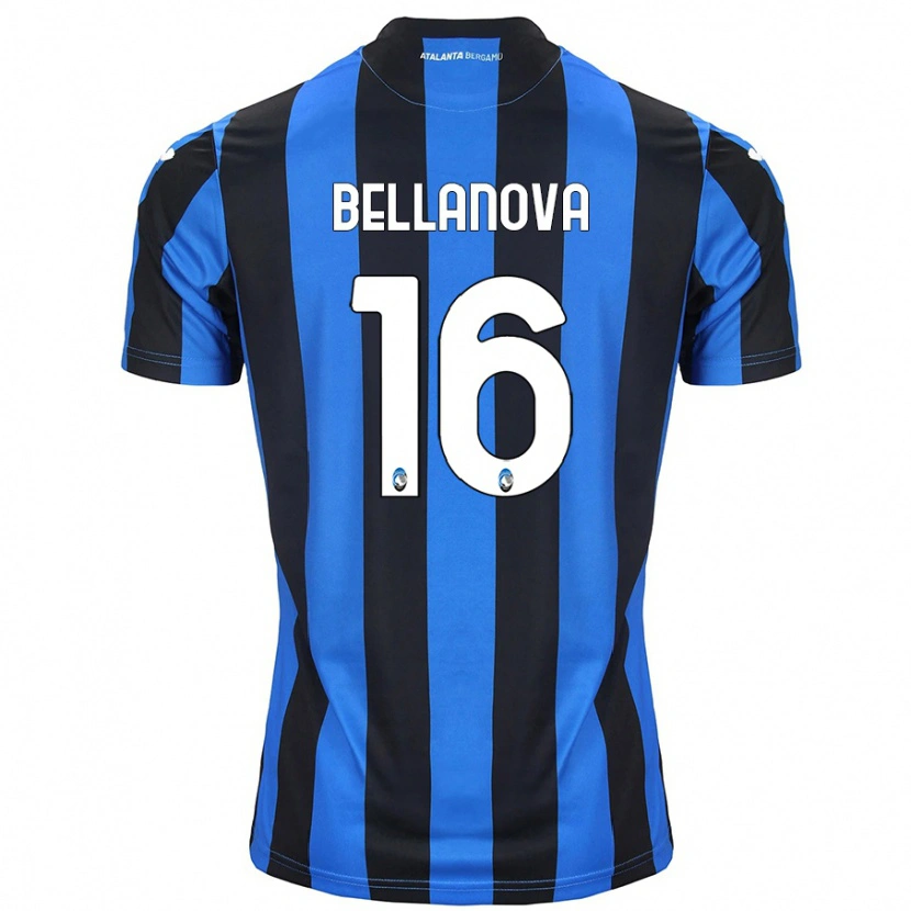Danxen Mænd Raoul Bellanova #16 Blå Sort Hjemmebane Spillertrøjer 2024/25 Trøje T-Shirt
