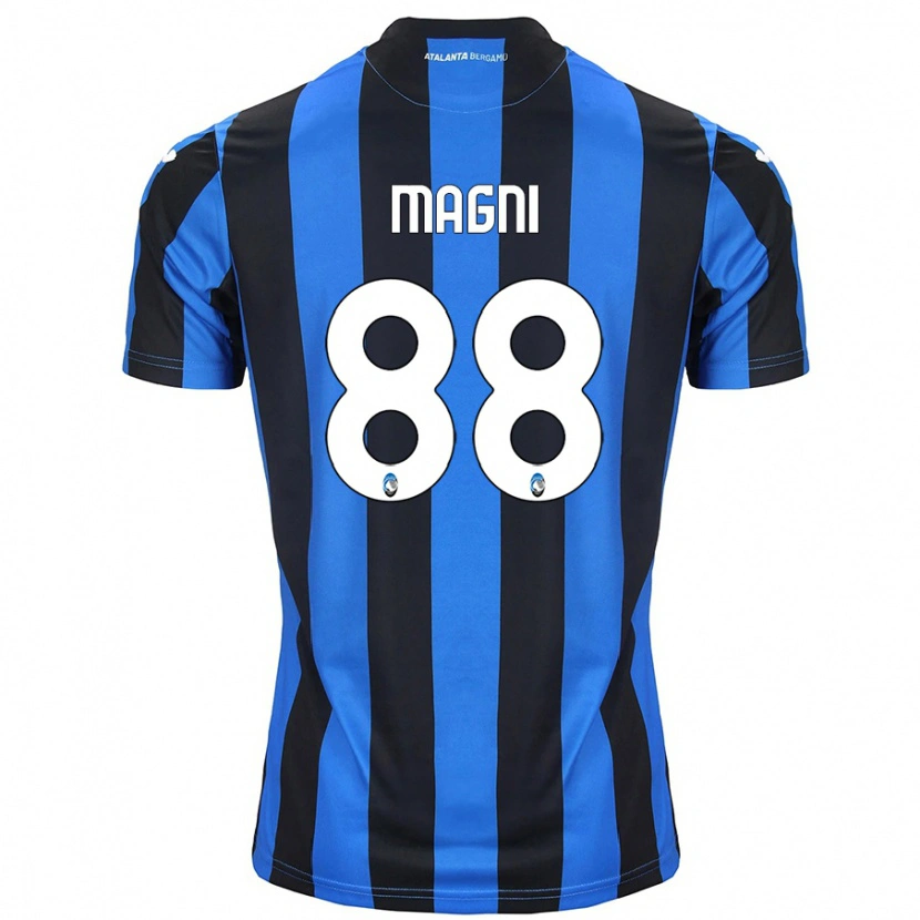 Danxen Mænd Gloria Magni #88 Blå Sort Hjemmebane Spillertrøjer 2024/25 Trøje T-Shirt