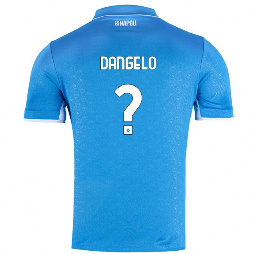 Danxen Mænd Raffaele Dangelo #0 Himmelblå Hjemmebane Spillertrøjer 2024/25 Trøje T-Shirt