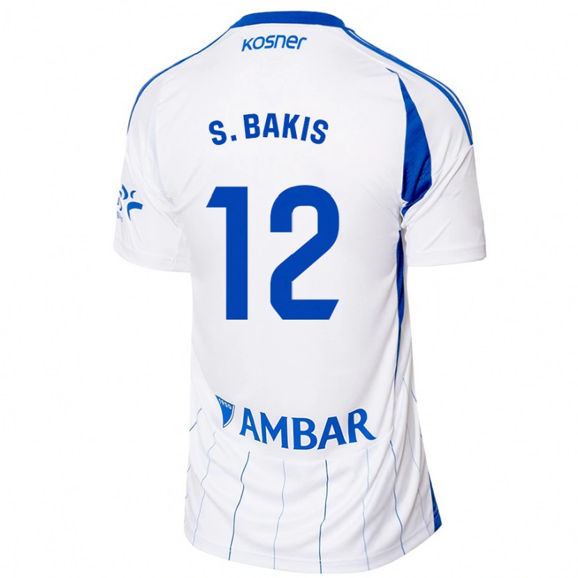 Danxen Mænd Sinan Bakış #12 Rød Hvid Hjemmebane Spillertrøjer 2024/25 Trøje T-Shirt
