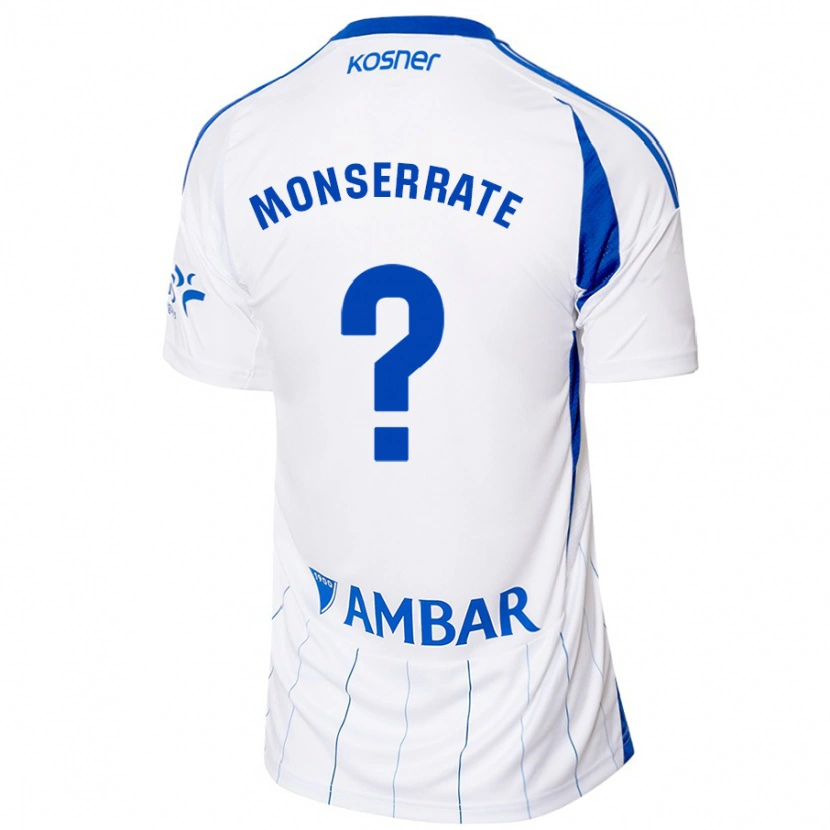 Danxen Mænd Jano Monserrate #0 Rød Hvid Hjemmebane Spillertrøjer 2024/25 Trøje T-Shirt