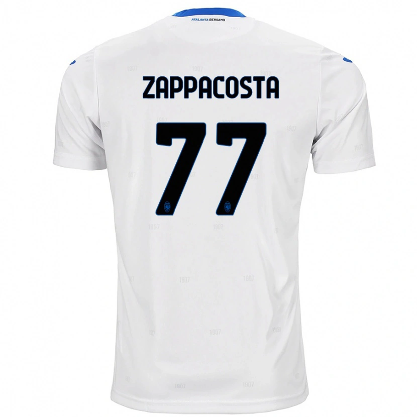 Danxen Mænd Davide Zappacosta #77 Hvid Udebane Spillertrøjer 2024/25 Trøje T-Shirt