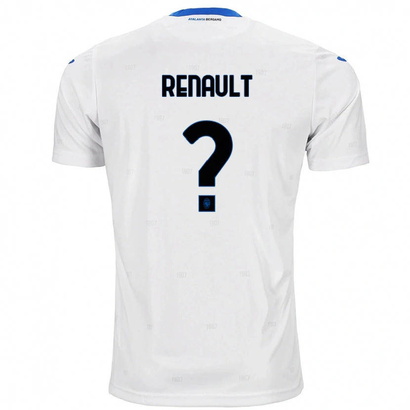 Danxen Mænd Guillaume Renault #0 Hvid Udebane Spillertrøjer 2024/25 Trøje T-Shirt