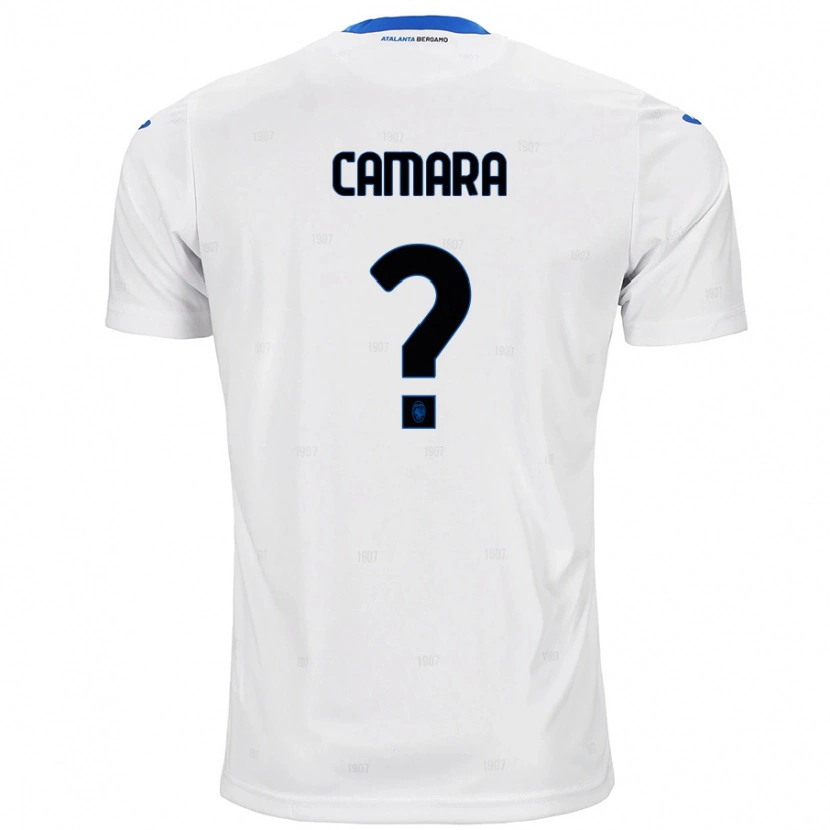 Danxen Mænd Ibrahima Camara #0 Hvid Udebane Spillertrøjer 2024/25 Trøje T-Shirt