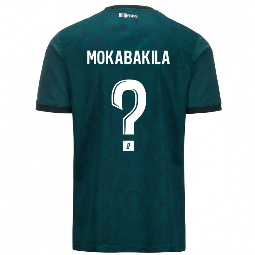 Danxen Mænd Nick Mokabakila #0 Mørkegrøn Udebane Spillertrøjer 2024/25 Trøje T-Shirt
