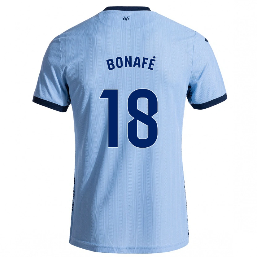 Danxen Mænd César Bonafé #18 Himmelblå Udebane Spillertrøjer 2024/25 Trøje T-Shirt