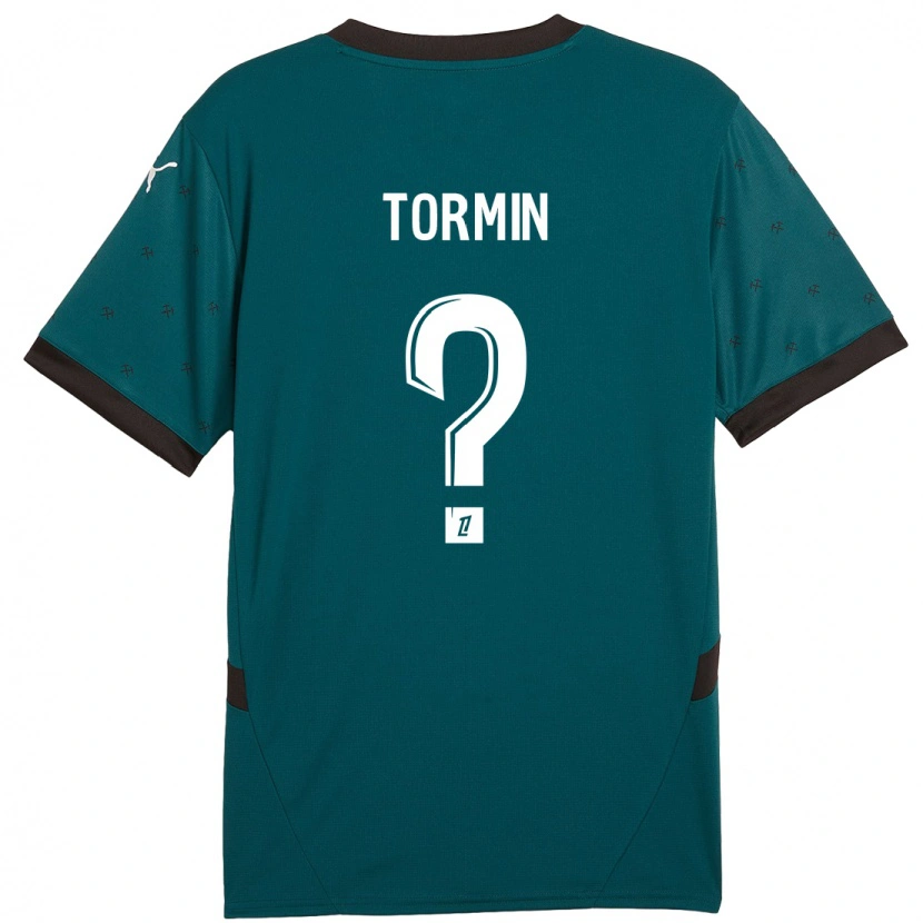 Danxen Mænd Sean Tormin #0 Mørkegrøn Udebane Spillertrøjer 2024/25 Trøje T-Shirt
