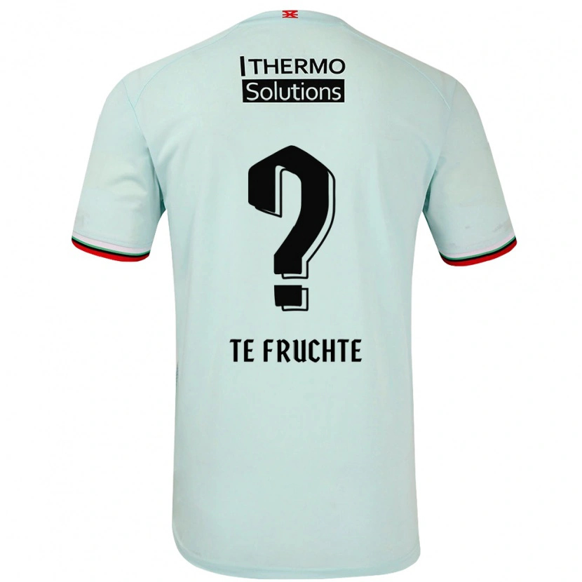 Danxen Mænd Jonah Te Fruchte #0 Lysegrøn Udebane Spillertrøjer 2024/25 Trøje T-Shirt