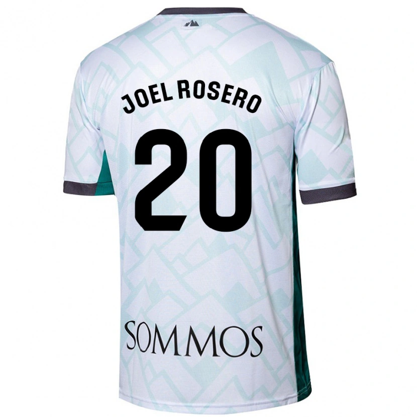 Danxen Mænd Alexis Joel Rosero #20 Hvid Grøn Udebane Spillertrøjer 2024/25 Trøje T-Shirt