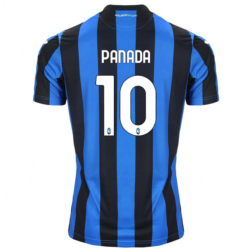 Danxen Kvinder Simone Panada #10 Blå Sort Hjemmebane Spillertrøjer 2024/25 Trøje T-Shirt